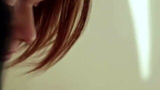 Kissing and fingering beautiful erotic lesbians