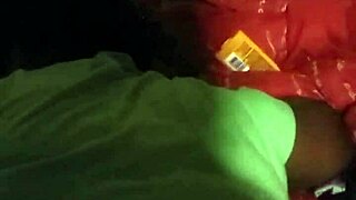 Skinny Ebony Takes Massive Cock!