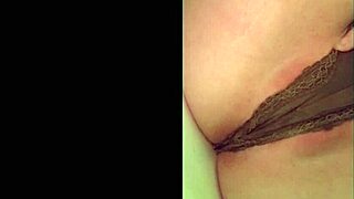 cute girl soaking her wet panties in this exciting scene!