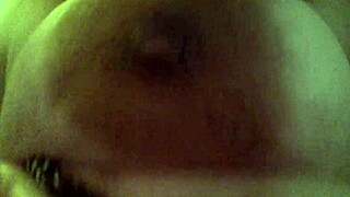 Why don't you suck my big horny tits right now?