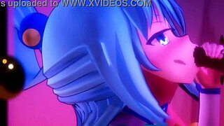 Konosuba Aqua Glory Hole Adventure