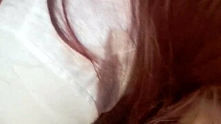 couple enjoys blowjob and cum in mouth