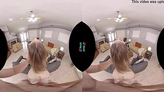 vrhush after a long day at work, kenzie madison desperately needs a hardcore fucking with facial cumshot!