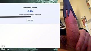 exercise session for strong fat cock