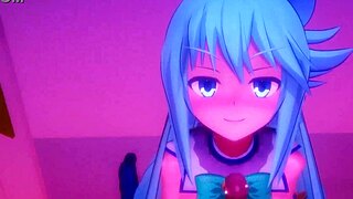 Konosuba Aqua Glory Hole Adventure