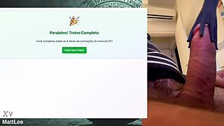 exercise session for strong fat cock