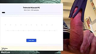 exercise session for strong fat cock