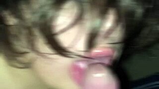 colegiala gives the best blowjob ever, salivating and deepthroating