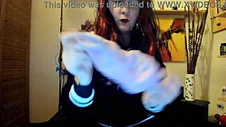 Worship these dirty socks in your mouth, beautiful european with big clit!