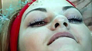 She intensely masturbates while watching blonde teen stepsisters muff dive and orgasm