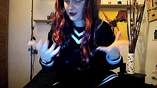 Worship these dirty socks in your mouth, beautiful european with big clit!