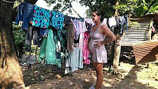 suggestively fucking the pregnant milf to calm her heat, she loves my tongue in her wet pussy.