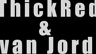 jovan jordan's thick red ass banged in pickup truck orgy