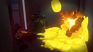 midget dominates tall french lady in anal sex