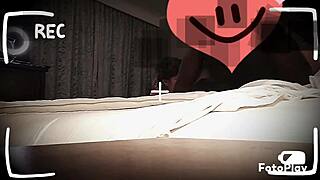 Snowbunnyqueen27 engages in interracial threesome with monster cock.