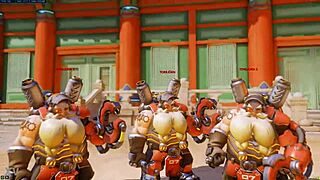 midget dominates tall french lady in anal sex