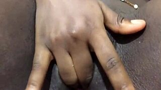 Homemade Ebony Solo Masturbation With Anal And Bent Over Ass