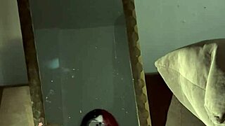 Gotica culona boldly masturbates with intense passion and focus