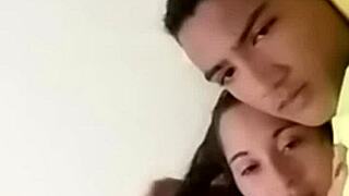 Sexy Couple Enjoys Intimate Bedtime Moments