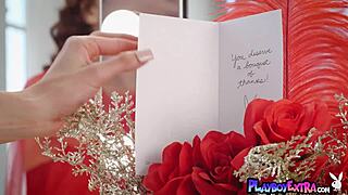 Skinny redhead teen dancer madeline amour introduces her flexible body