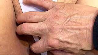 rubbing the juiciest pussy