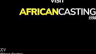 Ebony milf squirts intensely