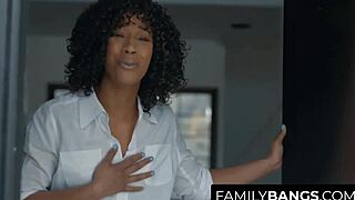 is this taboo? visiting stepmom misty stone and vina sky for lesbian fun