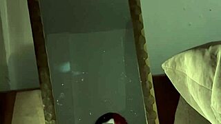 Gotica culona boldly masturbates with intense passion and focus
