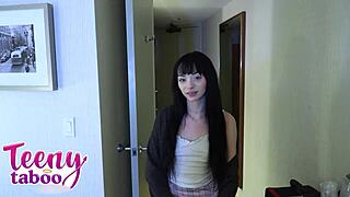Teen Babysitter Cecelia Taylor Gets Creampie for Promotion