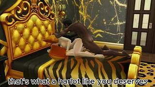 Curvy Redhead Getting Railed by Huge Cock Black Man?