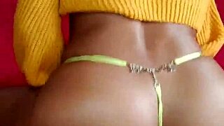 Hey, why not watch this naughty Brazilian ebony housewife swallow that dildo deep in her hairy pussy?