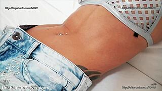 kessie shy's amazing belly swallowing in bondage domination