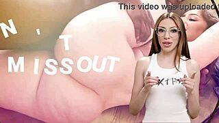 emma hix ass shared by two monster cocks in blacksonblondes