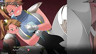 Yume-Same's huge giantess defeat scene