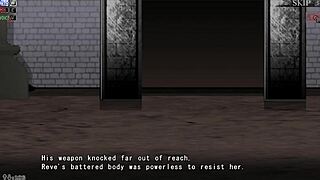 Yume-Same's huge giantess defeat scene