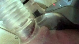 lactating tits get sucked and milk swallowed in deepthroat action