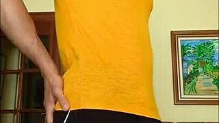 hey, i'm jerking off this monster cock with my hand