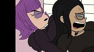 Female Trio Enjoys Bathroom Relaxation