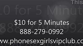 Brunette milf Marlena does taboo roleplay on phone with masturbation and sex talk