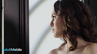 slender brunette pounded hard, gets cum everywhere 😈