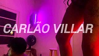 Young Brunette Takes Monster Cock Deep in Throat