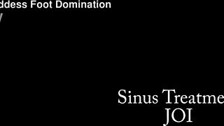 esmi lee gives me sinus treatment joi