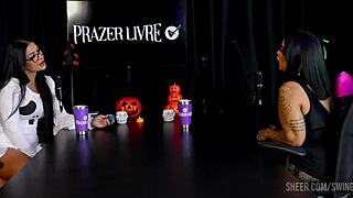 Compilations of Marcely Mello in Swing Cast with Tifany Rocha Part 2 on Sheer Red