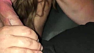 wife spits on cock and keep going moans and deepthroats