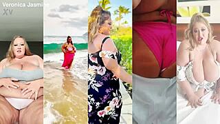 bbw veronica jasmine takes a pounding from shaundam's monster cock, bent over