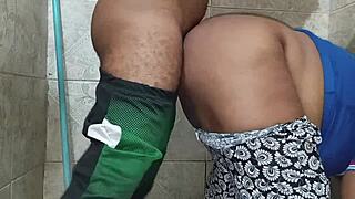 Professor Comes In Evangelical Student's Pussy In School Bathroom