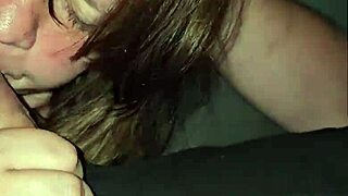 wife spits on cock and keep going moans and deepthroats