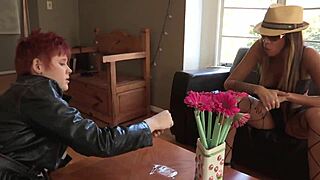 Rough Lesbians Fuck Passionately