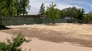 diamond kitty, a spanish teen with huge tits, enjoys riding cock.