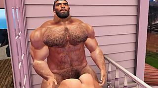 Masseuse Fucks Cam Heyward's Big Cock